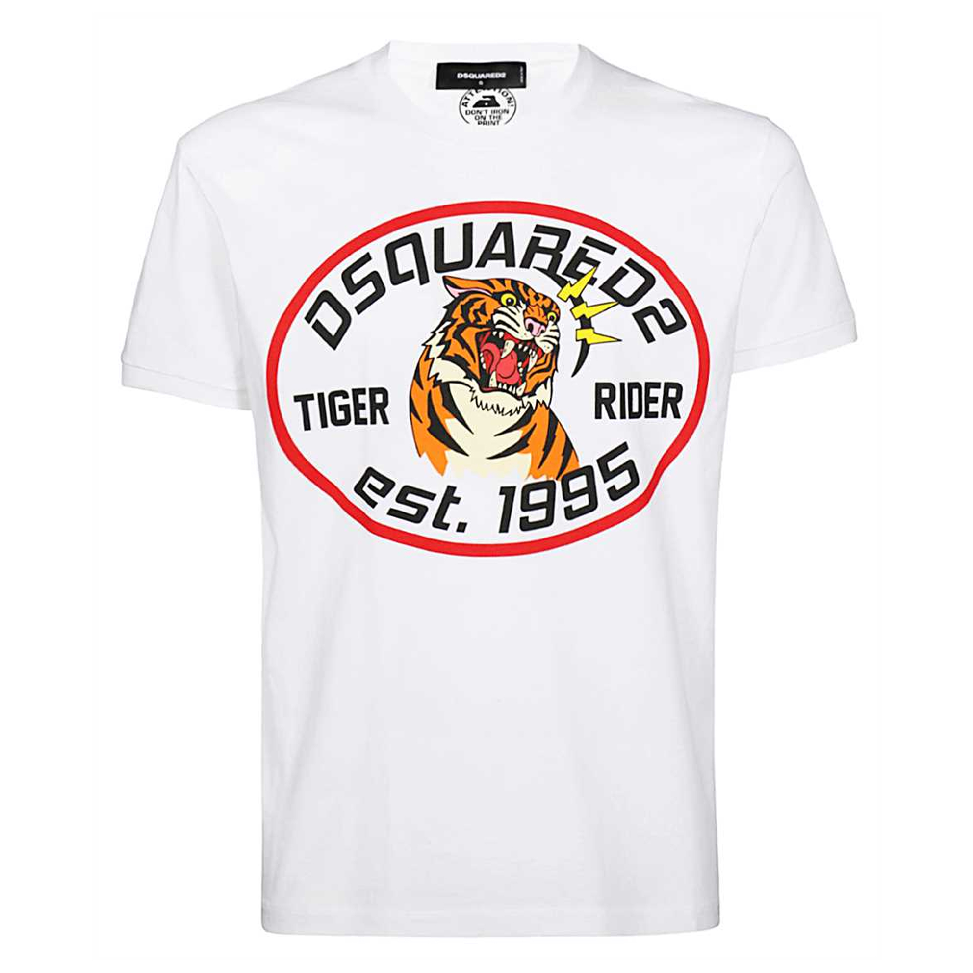 DSQUARED2 MEN T-SHIRT メンズTシャツ S74GD0677 S22507 100 WHITE