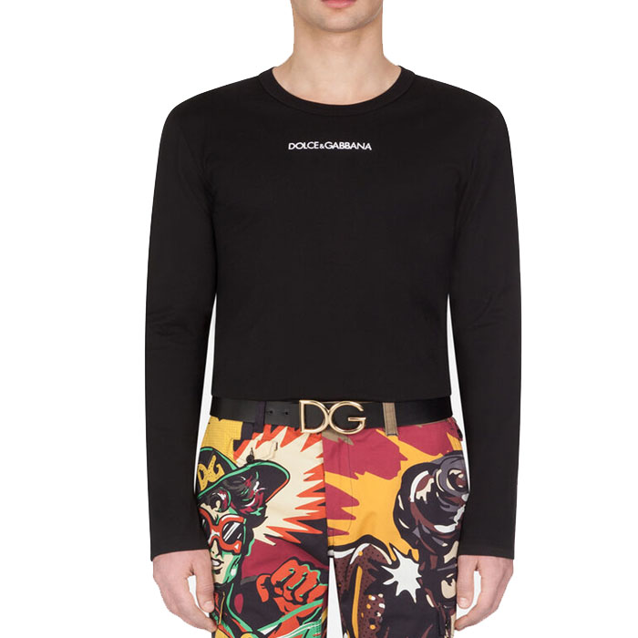 ドルチェ＆ガッバーナ DOLCE & GABBANA メンズTシャツ G8KF6Z FU7EQ N0000