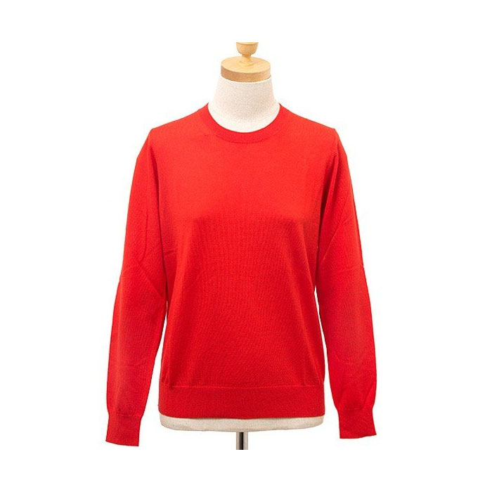 BURBERRY バーバリー LADY SWEATER レディース ラウンドネックニット バーミリオン BEMPTON K38 8017021 VERMILLION