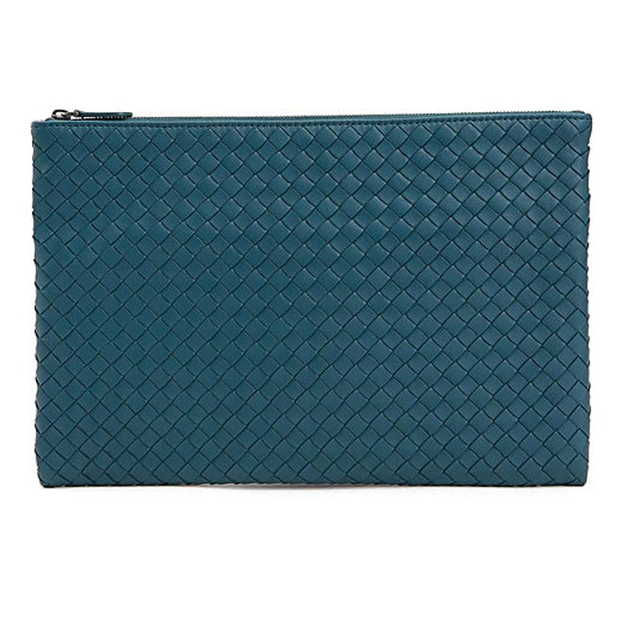 ボッテガヴェネタ BOTTEGA VENETA  メンズ クラッチバッグ 522430 V001N 3008 PETROL BLUE