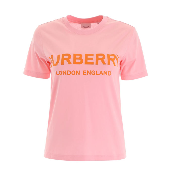 BURBERRY Logo T-shirt Pink 8021861