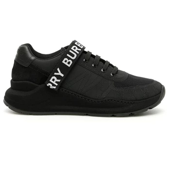 BURBERRY MEN SHOES 8010864BLK BLACK RONNIE SNEAKERS