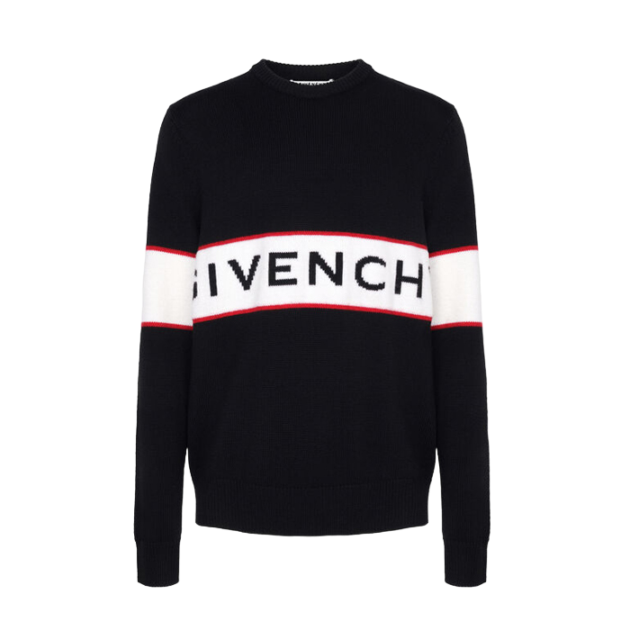 ジバンシィGIVENCHY メンズ バンド ヘビー セーター ブラック BM900G400M 001