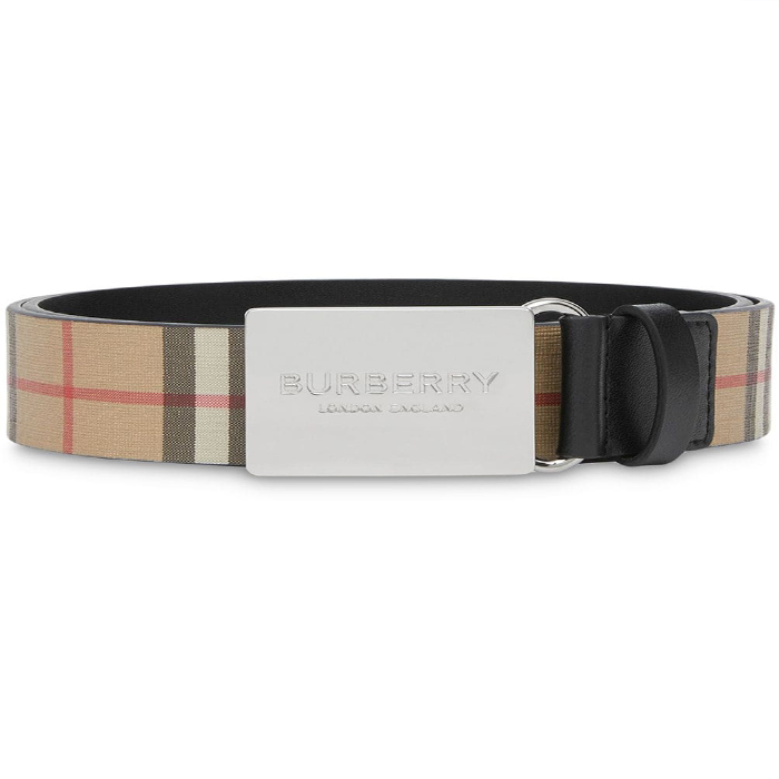 Burberry plaque buckle belt 8015612