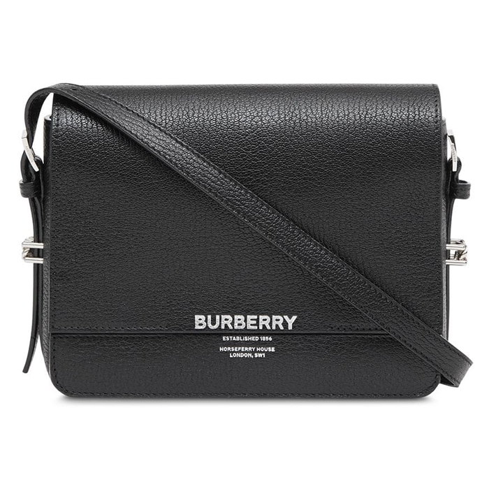 BURBERRY BAG バーバリーバッグ 8015139BLK Small Leather Grace Bag