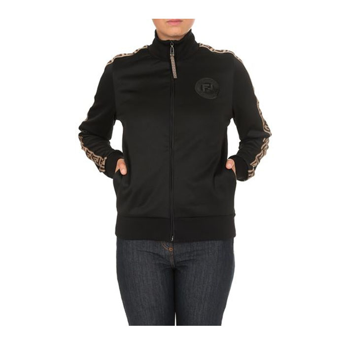 フェンディ FENDI LADY SPORT JACKET レディ スポーツ ジャケット FAF069 A8WL F13IY Black