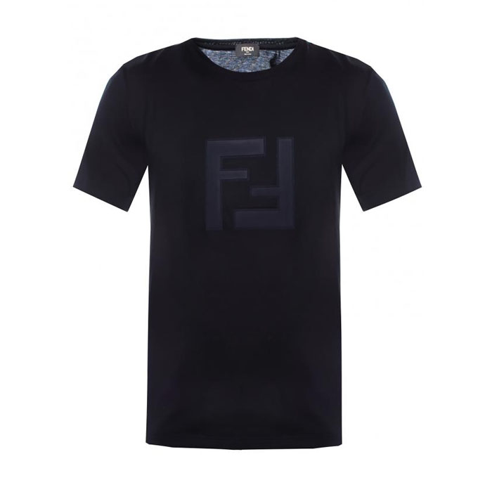 フェンディFENDI MEN T-SHIRT S  メンズ T-シャツ FAF532 A54P F0GME Black