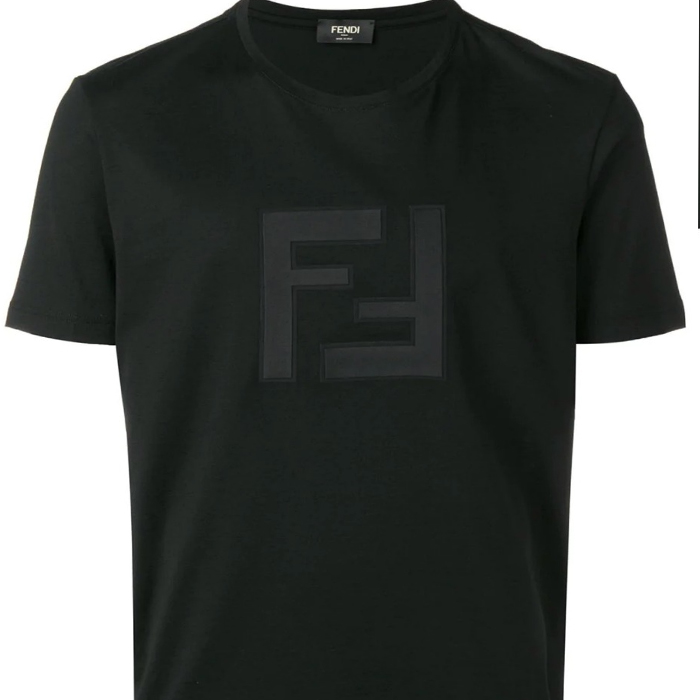 Fendi Logo Patch T-shirt FAF532A54P OGME