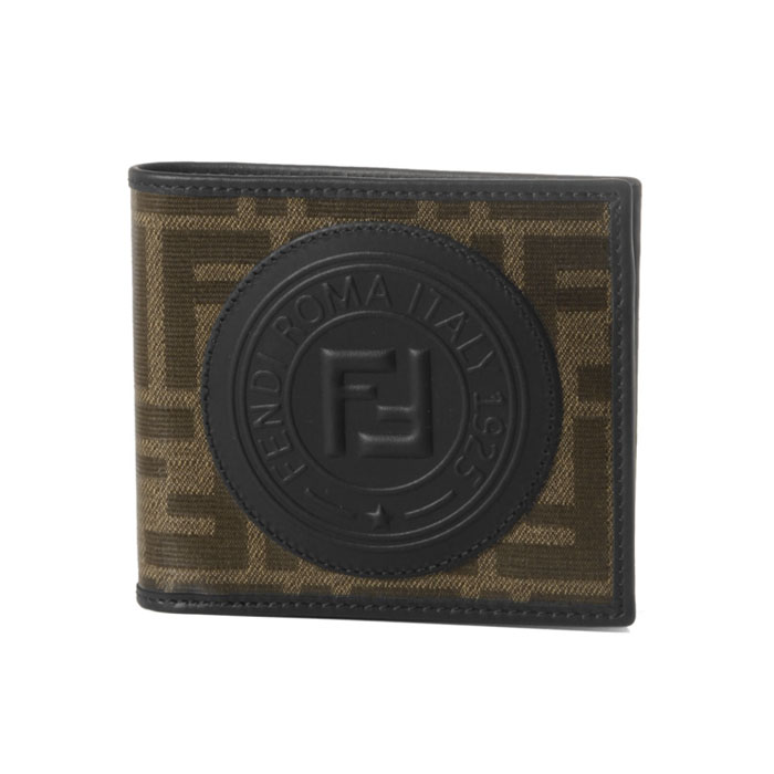 フェンディFENDI WALLET レディースウォレット 7M0169 A5K4 F17PZ MOG.PAN+NR+NR+P BROWN