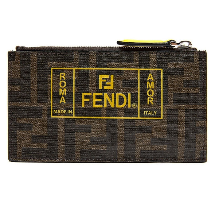 フェンディFENDI WALLET メンズウォレット 7M0227 A7SB F17HW BROWN