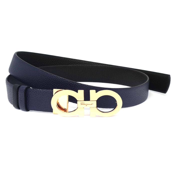 Ferragamo - Adjustable And Reversible Gancini Belt Ladies 23A564 00