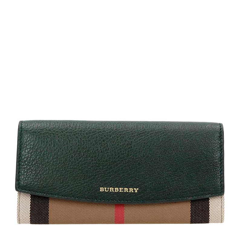 バーバリーBURBERRY  レディース ウォレット 3930579 35300 DA-GREEN-OPAL