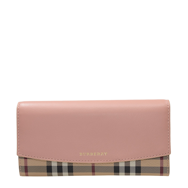 バーバリーBURBERRY  レディース ウォレット 3962718 66450 PALE-CORAL-P