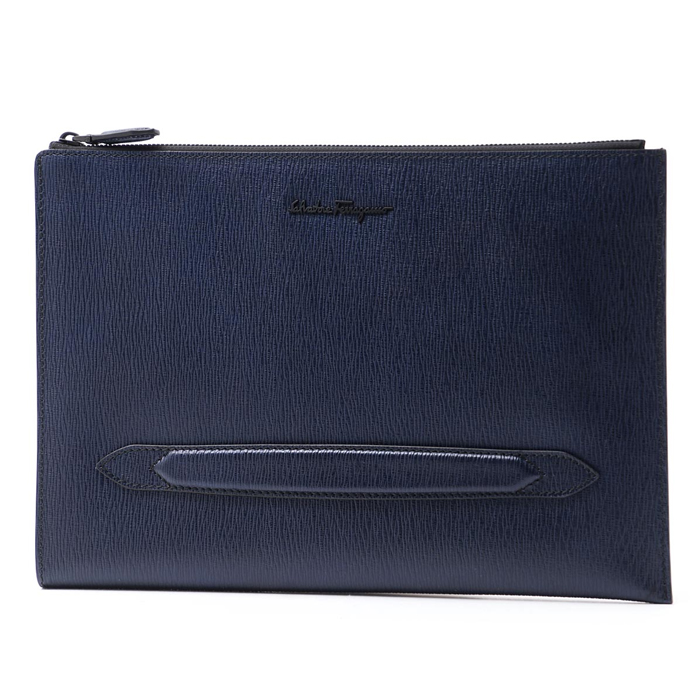 FERRAGAMO BAG 24-A150 P-C NAVY