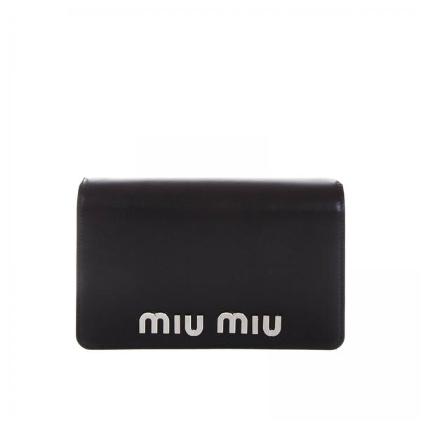 MIU MIU BAG 5BP0042E6YNERO black leather mini bag