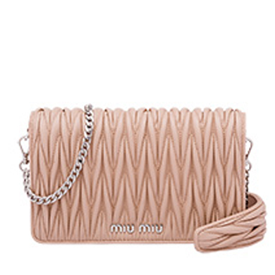 MIU MIU BAG 5BP001N88CAMM D_LICE LEATHER BAG