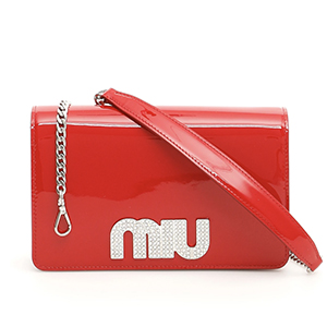 MIU MIU BAG 5BP0042E6YFUOC red leather mini bag