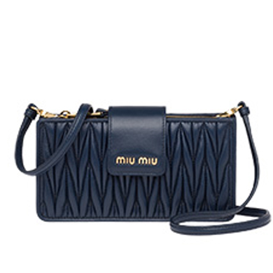 MIU MIU SLG 5DH042N88OLTR  Matelass_ nappa leather