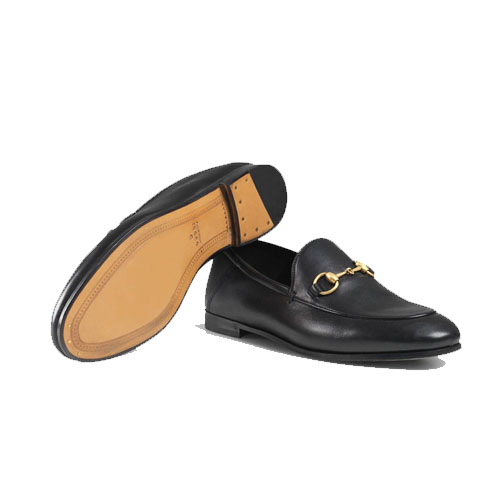 グッチ GUCCI LADY SHOES レディースシューズ 414998 DLC00 1000 Leather Horsebit loafer