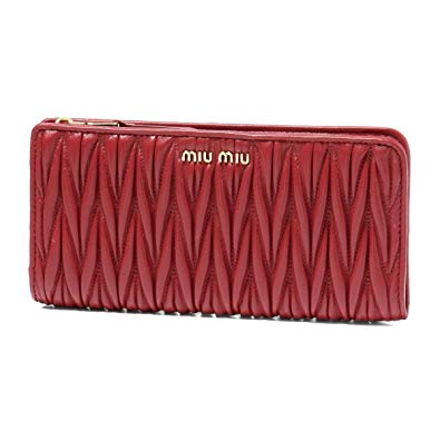 MIU MIU SLG 5ML010N88FUOC Quilted wallet