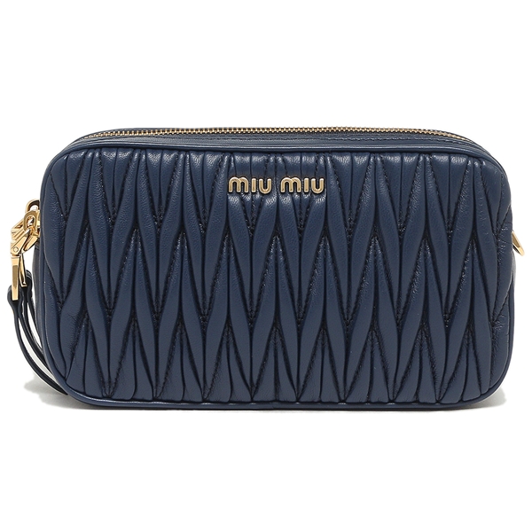 MIU MIU BAG 5NF011N88OLTR Matelasse` In Lamb Skin