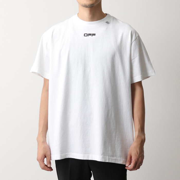 OFF WHITE MEN T-SHIRT オフホワイト メンズ Tシャツ OOMAA038S2018 5004 0188