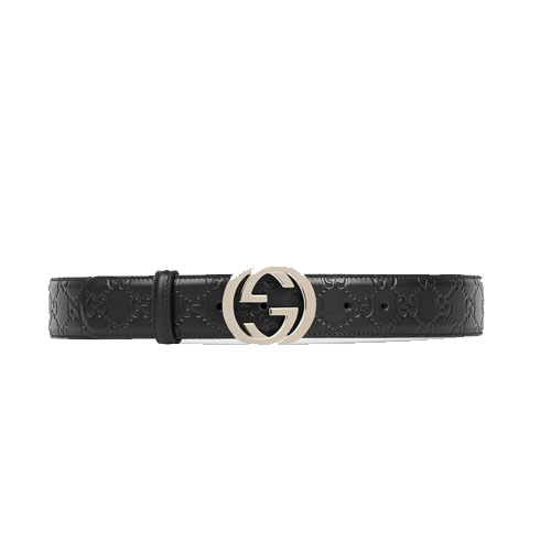 グッチ GUCCI BELT  レディースベルト 370543 CWC1G 1000 BLACK