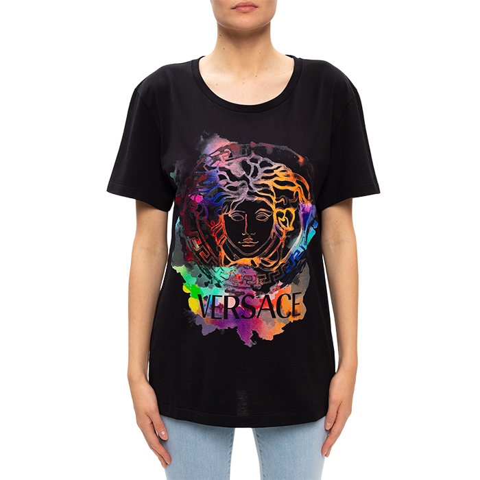 ヴェルサーチ VERSACE レディースTシャツ A87464 A228806 A1008