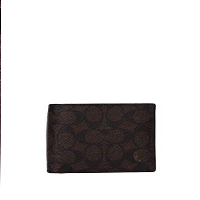 Coach Mahogany Mixed For Men - Bifold Wallets 74935