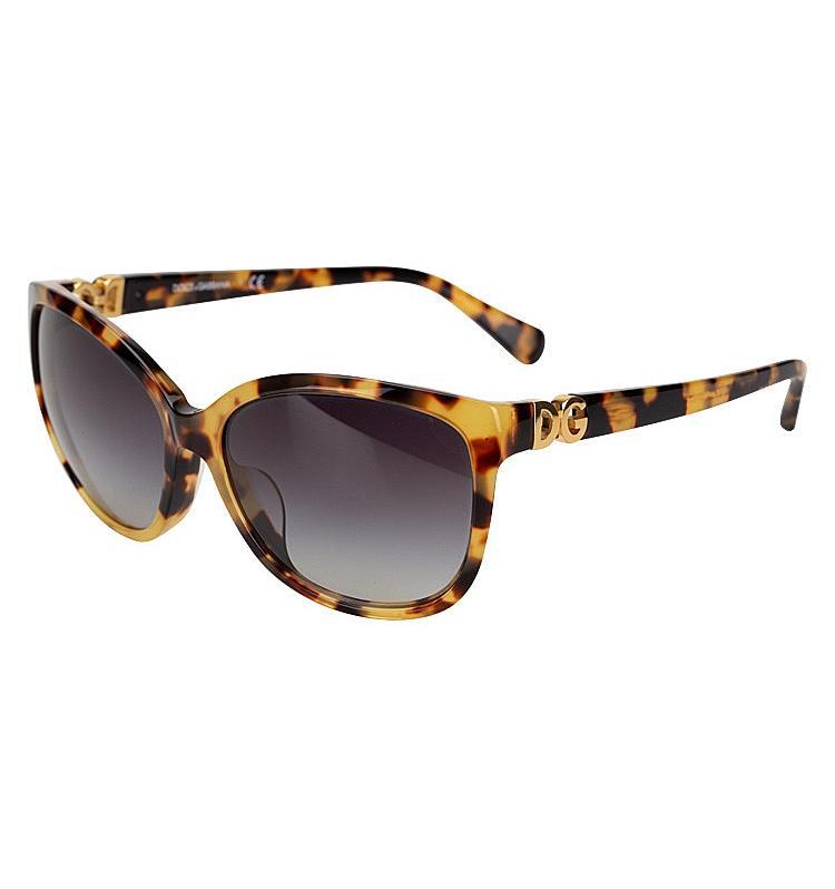 ドルチェガッパーナ DOLCE&GABBANA レディース ハバナ グレー グラデーション サングラス   0DG4258F ACETATE 512/8G