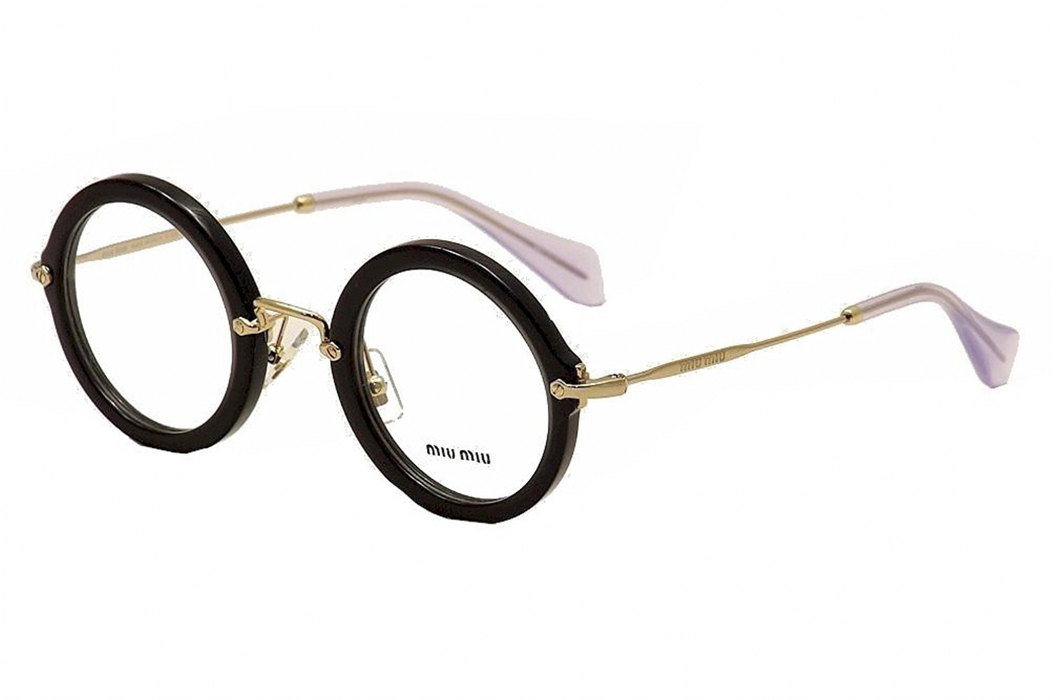 ミュウミュウ MIU MIU レディース トランスペレント ライラック メガネフレーム 0MU06NV ACETATE TKX1O1