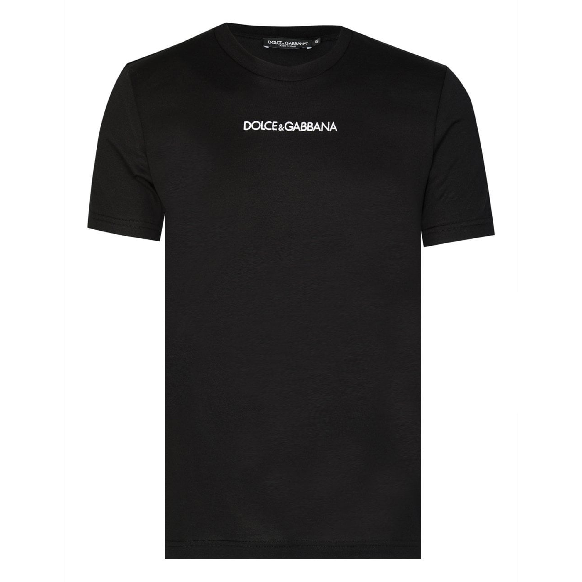 ドルチェ＆ガッバーナ DOLCE & GABBANA メンズロゴ刺しTシャツ G8KBAZ FU7EQ N0000