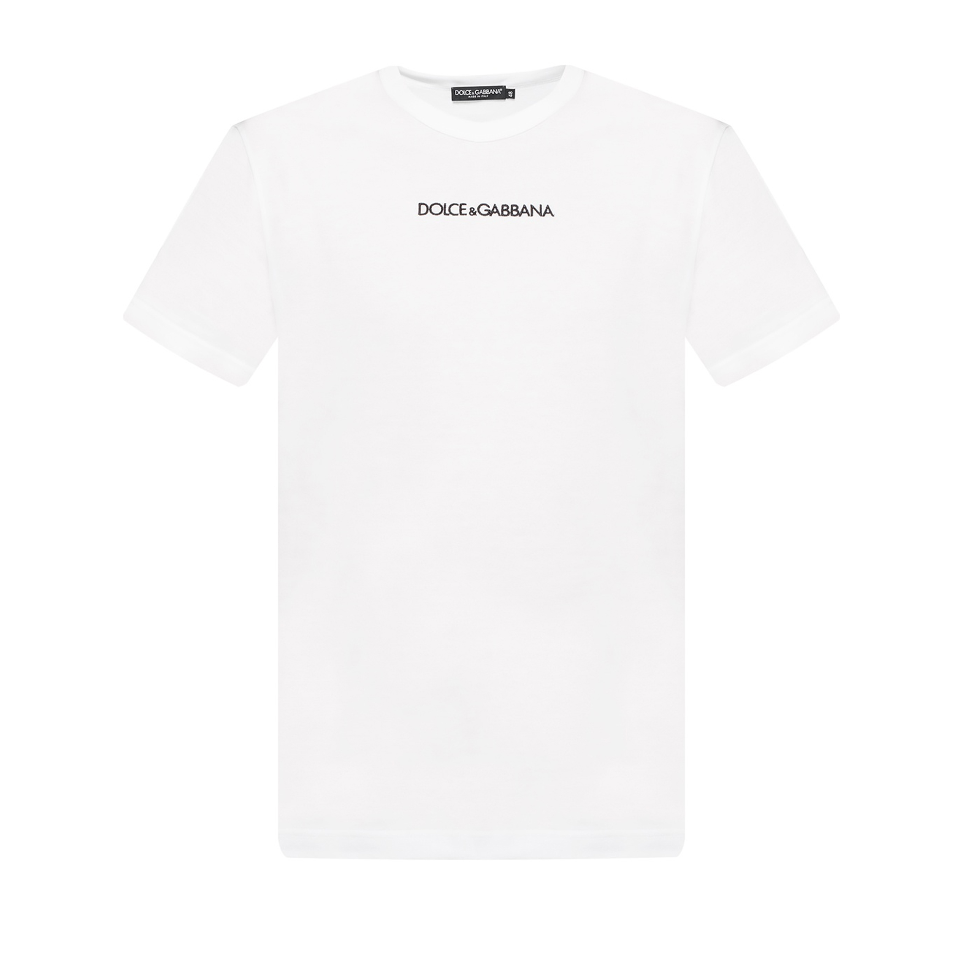 ドルチェ＆ガッバーナ DOLCE & GABBANA メンズ ロゴ刺しTシャツ G8KBAZ FU7EQ W0800