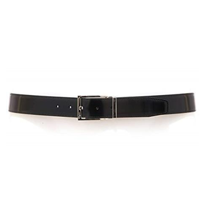 Salvatore Ferragamo Belt 67-9301-03 CALF NERO REVERSIBLE PELLE BELT MEN