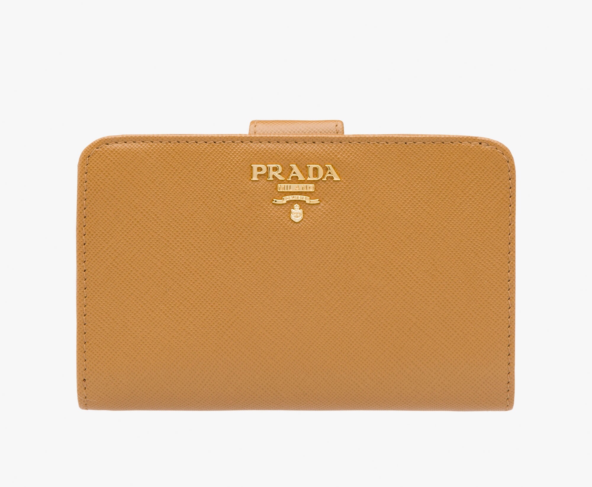 プラダ PRADA レディース ウォレット サフィアーノメタル キャラメル 1ML225 QWA CARAME  F098L