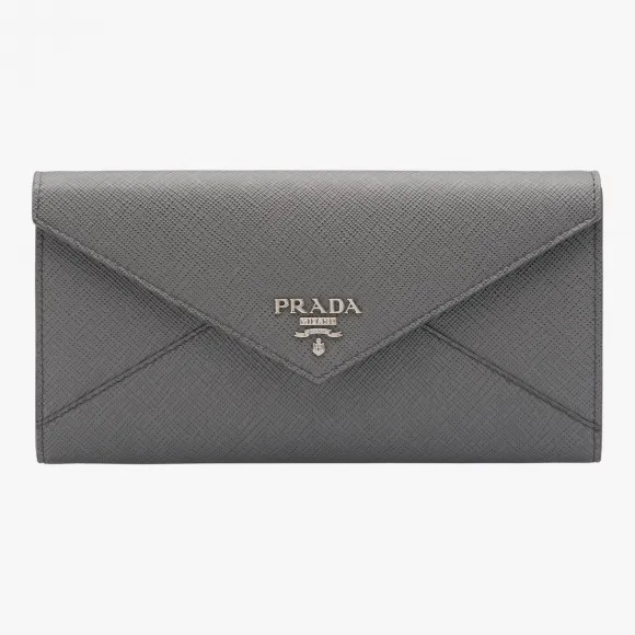 プラダ PRADA レディース 長財布 サフィアーノ レター パスケース付き 1MH037 2E3K MARMO F0K44