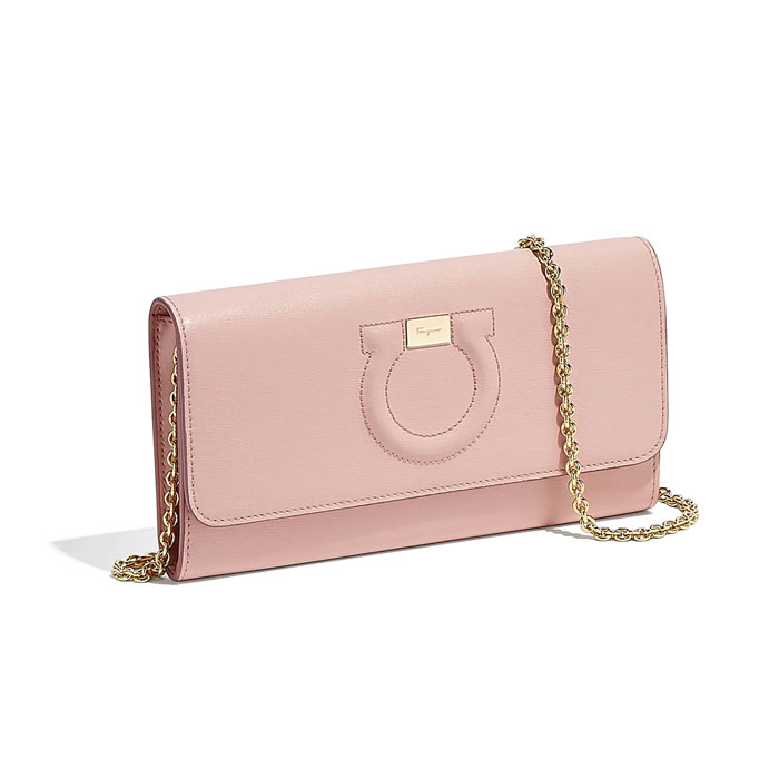 FERRAGAMO BAG フェラガモバッグ 22-D292 CALF BON BON Pink/Begonia