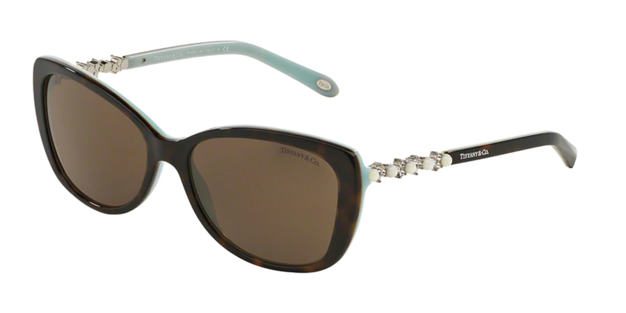 ティファニー TIFFANY 0TF4103BF ACETATE 81343G 56 アリアパール キャットアイ サングラス