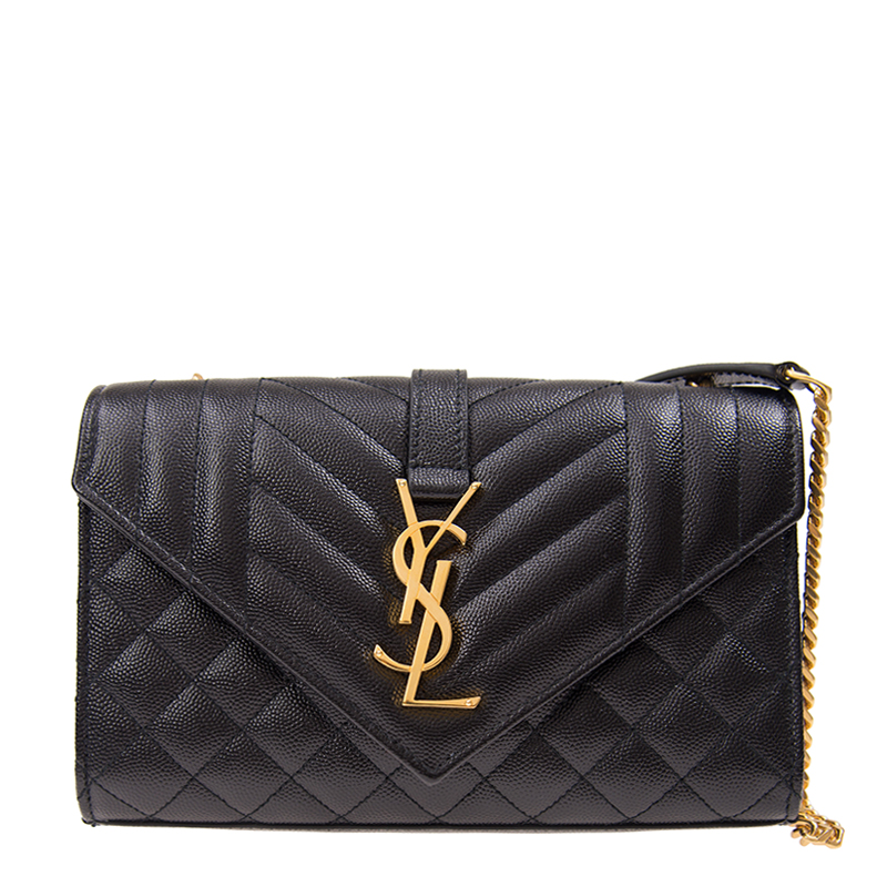 サンローラン SAINT LAURENT レディース ショルダーバック ブラック YSL サッチェル 526286 BOW91 1000