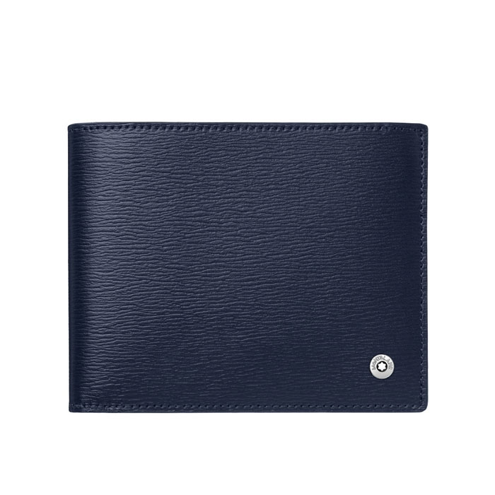 MONTBLANC WALLET モンブランウォレット 8cc 4810 Westside Blue 118656