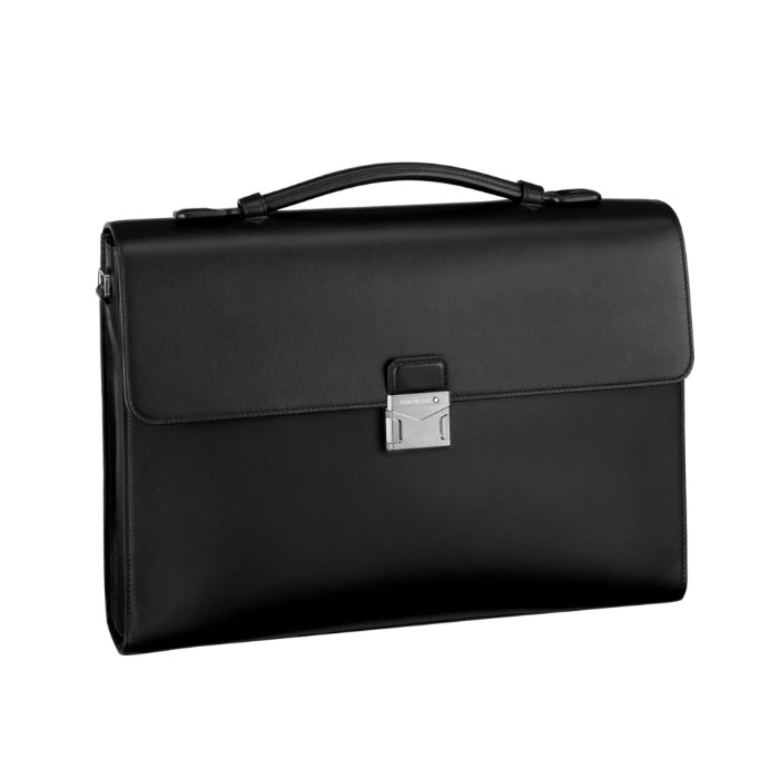 MONTBLANC BAG モンブランバッグ Urban Single Gusset Briefcase 124074