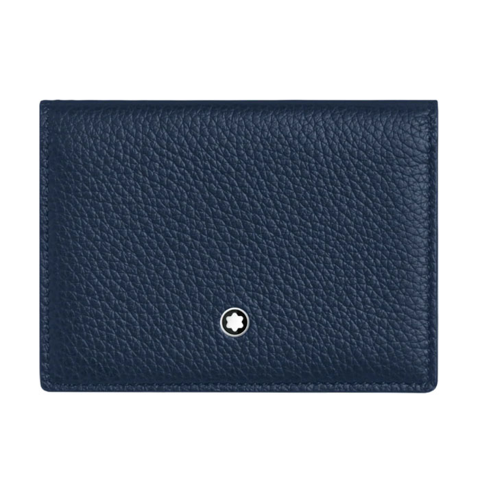 MONTBLANC WALLET モンブランウォレット Soft Grain My Office Business Card Holder 124134