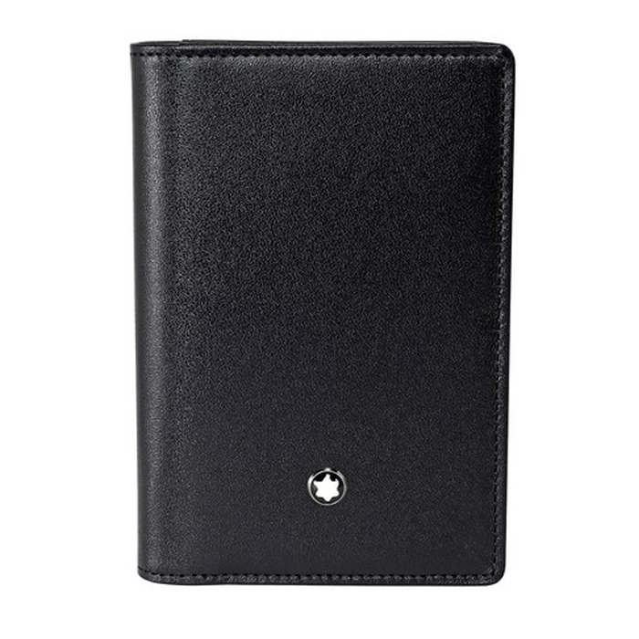 MONTBLANC WALLET モンブランウォレット 108946 Meisterstuck Leather Business Card Holder - Black