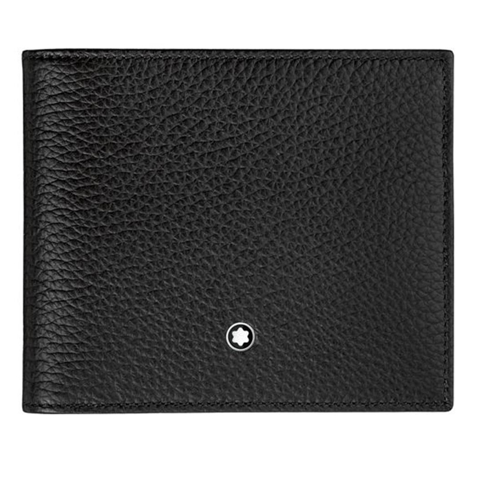 MONTBLANC WALLET モンブランウォレット 114464 Meisterstuck Black 8CC Leather Wallet