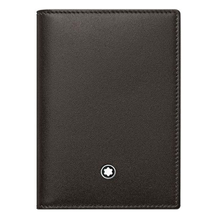 MONTBLANC WALLET モンブランウォレット 118307 Meisterstuck Business Card Holder- Brown/Tan