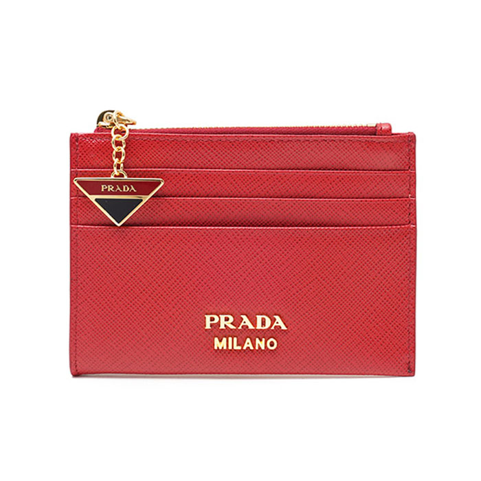 プラダ PRADA レディース ウォレット1MC026 2CGD F068Z FUOCO Red