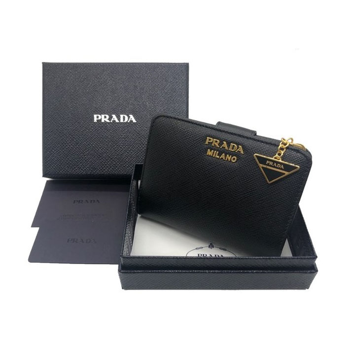 プラダ PRADA レディース ウォレット 1ML018 2CGD F0002 NERO Black