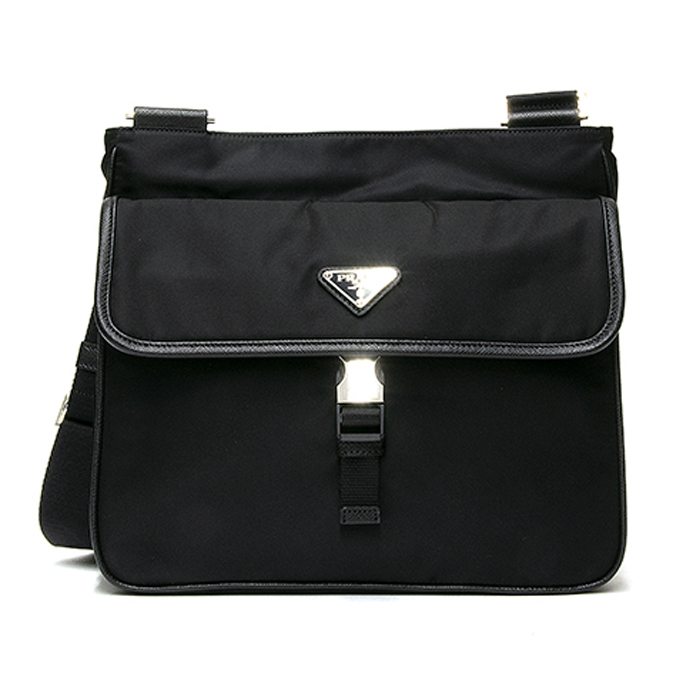 PRADA BAG プラダバッグ 2VH269 064 NERO OLO TESSUTO SAFFIANO