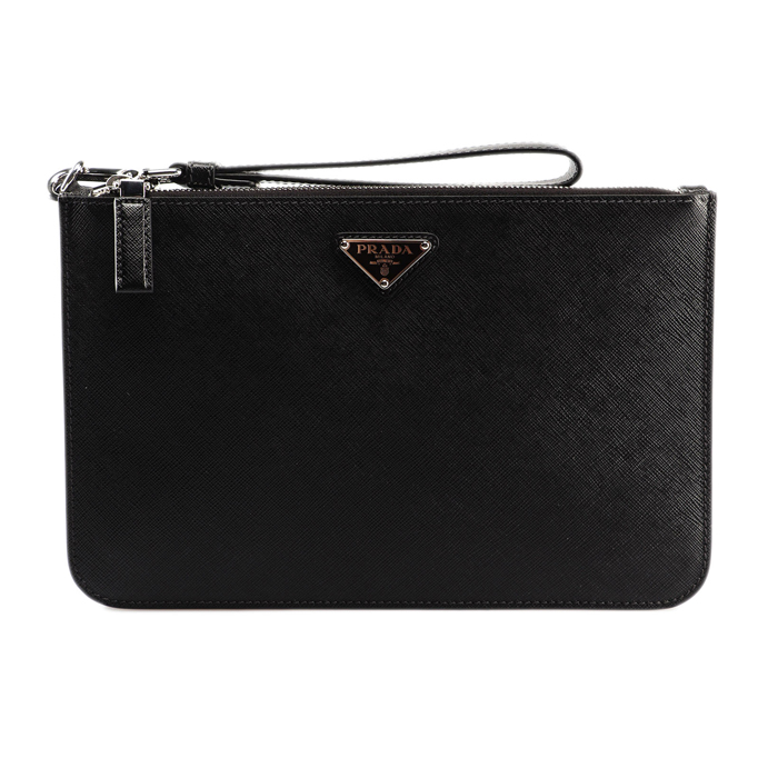 PRADA BAG プラダバッグ 2VF024 9Z2 NERO OOO Clutch Saffiano Travel