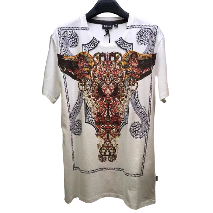 ジャストカヴァリ JUST CAVALLI メンズ T シャツ S03GC0185 N20663 101